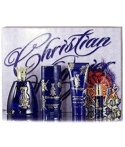 christian audigier men gift set 4pcs